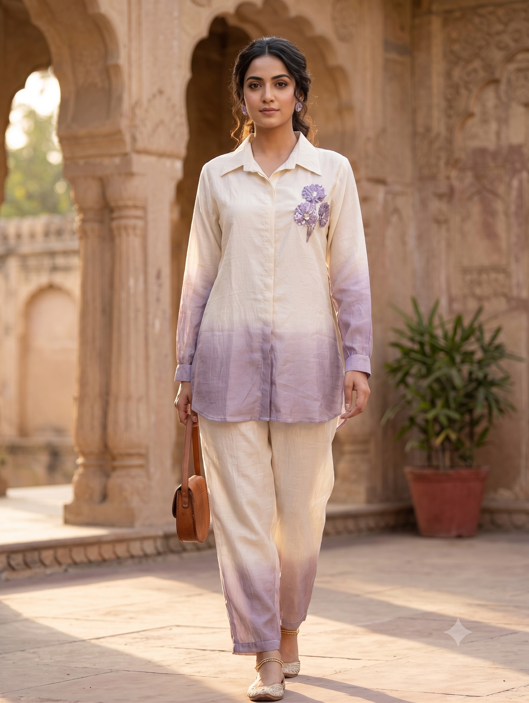 The Lavender Twilight Ombre Co-ord Set